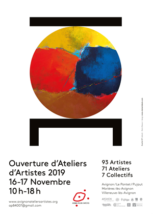 Art fair of Saint Laurent des Arbres (France)